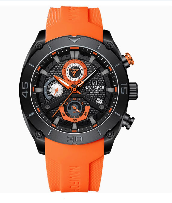 New Youth Outdoor Sports And Casual Silicone Band Color Watrproof Watch