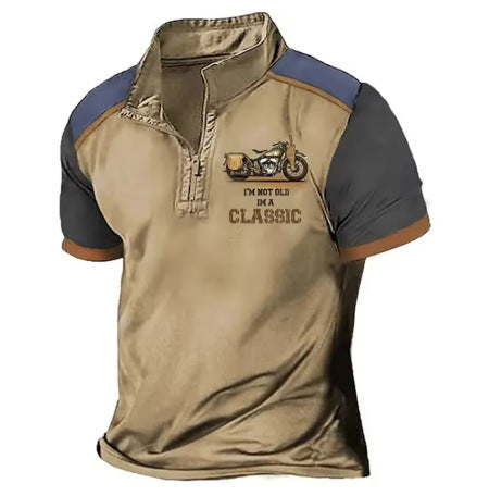 Golf 3D Printed POLO Shirt